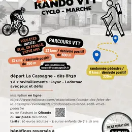 Rando VTT et marche solidaire