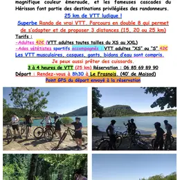 Rando VTT : tour des 5 lacs