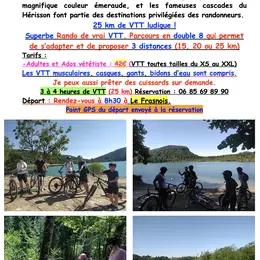 Rando VTT : tour des 5 lacs