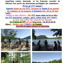 Rando VTT : tour des 5 lacs