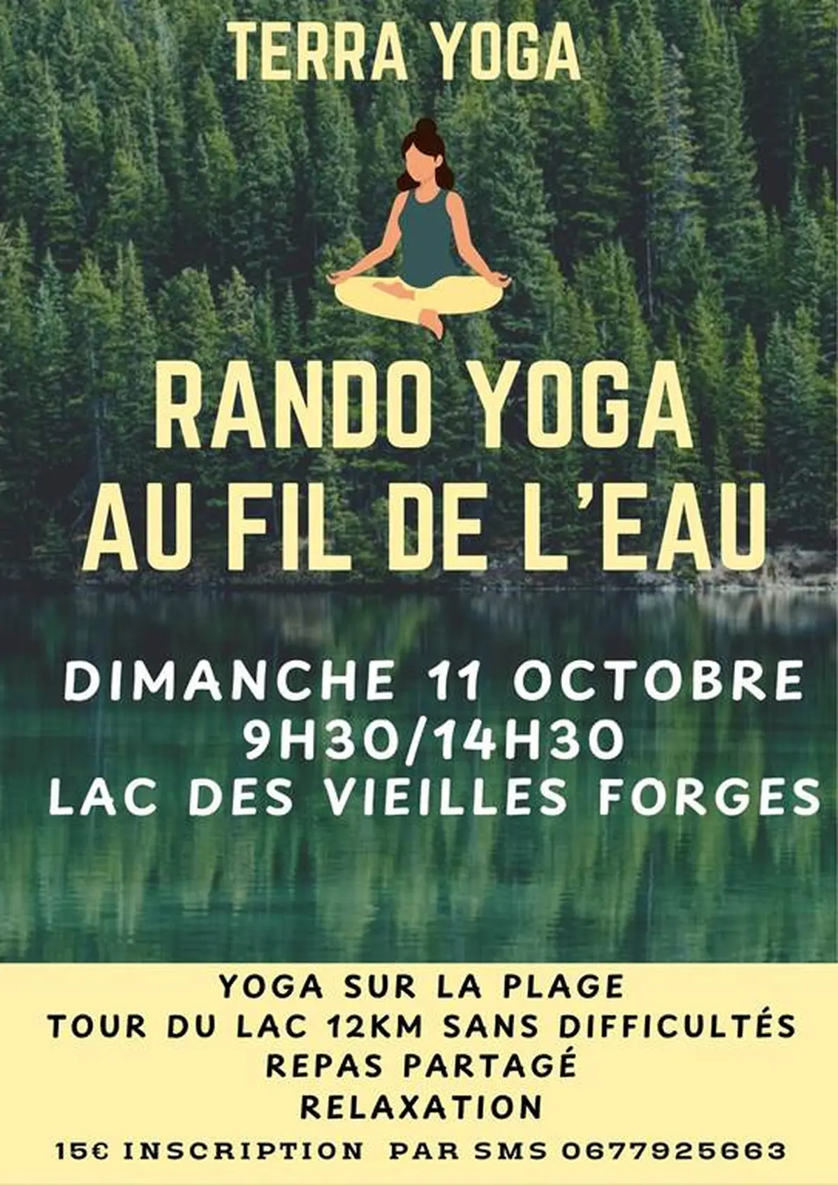 Rando Yoga au fil de l'eau