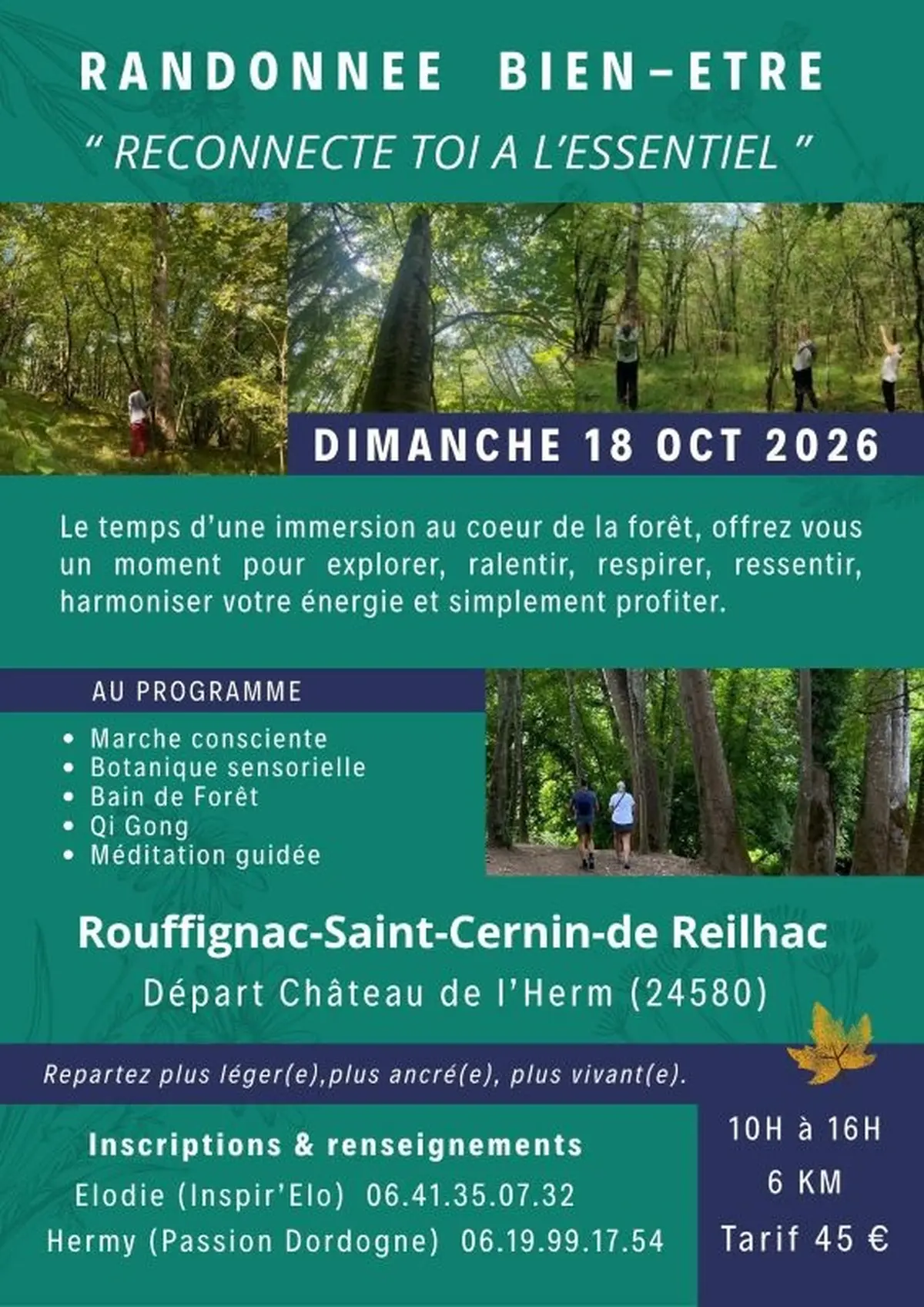 Randonée bien-être - reconnecte toi à l'essentiel
