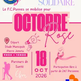 Randonné solidaire - Octobre Rose