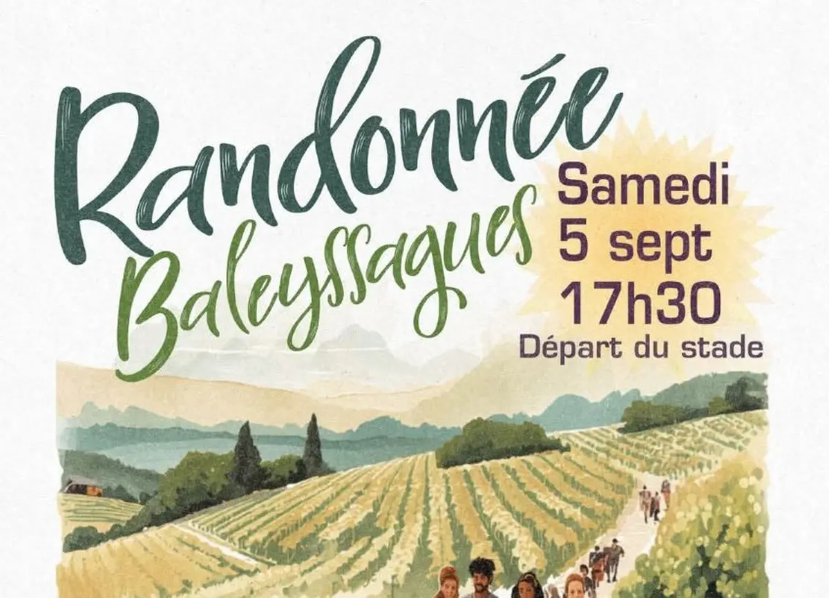 Randonnée à Baleyssagues