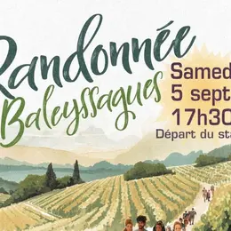 Randonnée à Baleyssagues