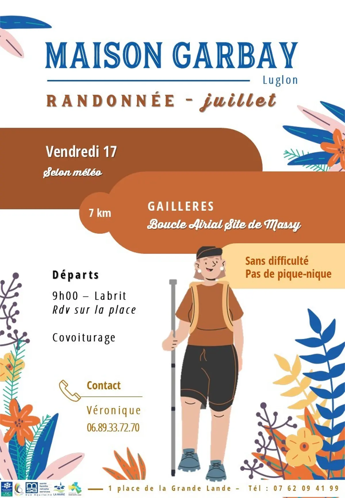 Randonnée à Gaillères