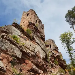 Randonnée à la découverte d'un château fort