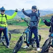 Randonnée à Trottinette électrique près du Mont Arjoux (69)