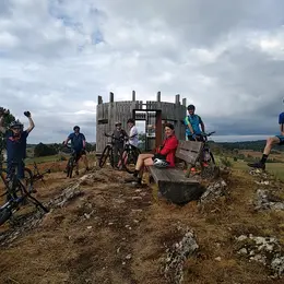 Randonnée à VTT - Le Grandvaux, le lac de l'Abbaye et les pâturages