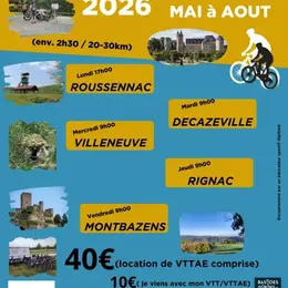 Randonnée accompagnée à VTTAE