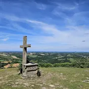 Randonnée accompagnée en euskara Santa Barbara, un balcon sur l'océan