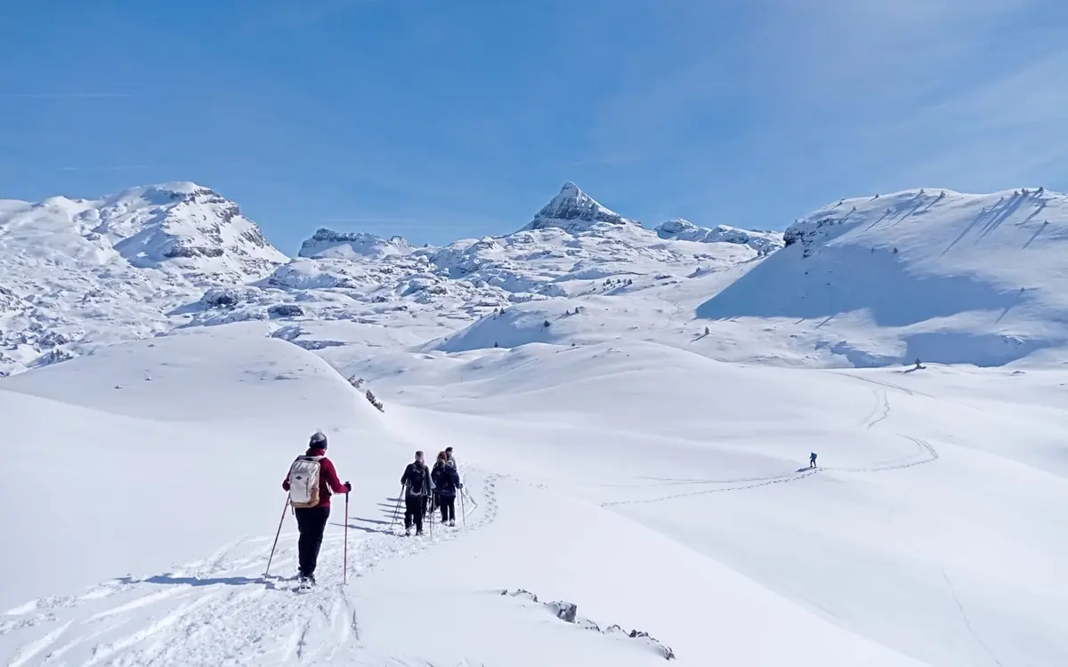 Randonnée accompagnée Mendi Gaiak : raquettes à neige (niveau 2)