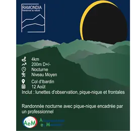 Randonnée accompagnée : randonnée Eclipse