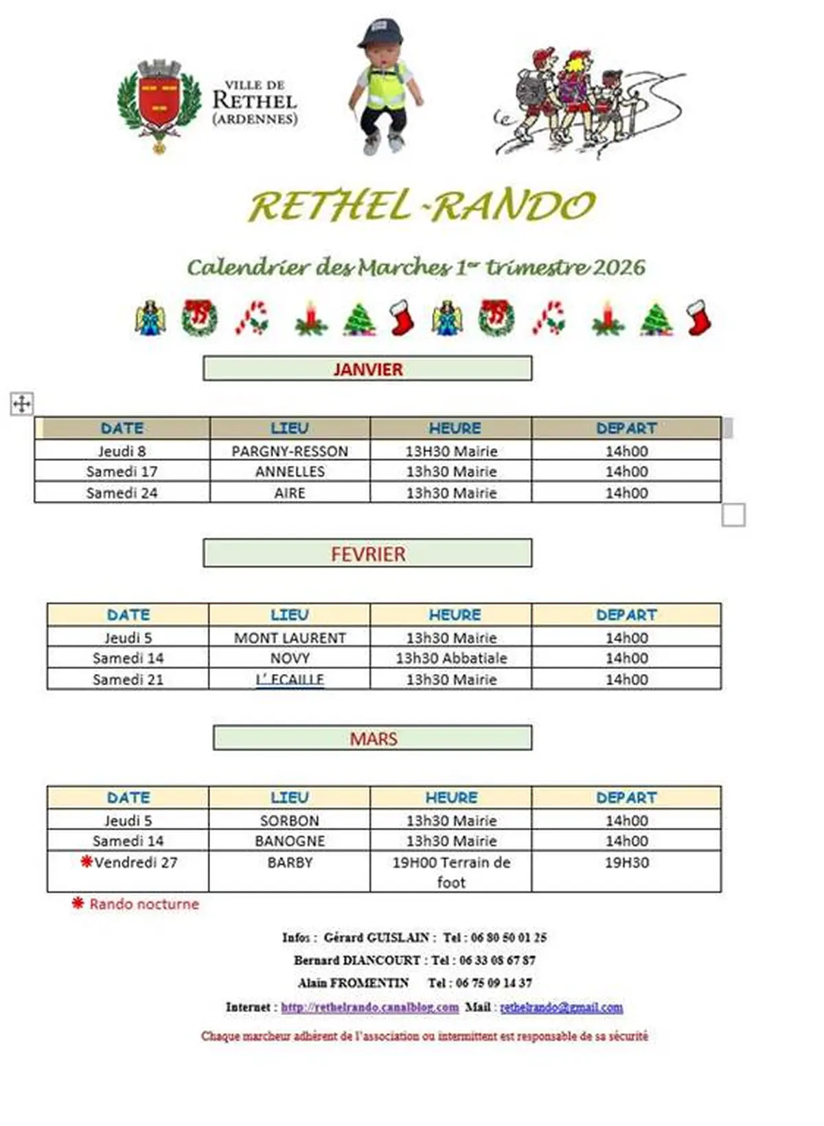 Randonnée - Annelles