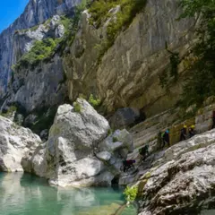 Randonnée aquatique Gorges du Verdon : le couloir de Samson
