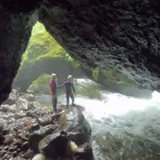 Randonnée aquatique souterraine à Thiézac (15)