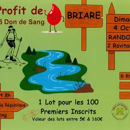 Randonnée au profit du don de sang