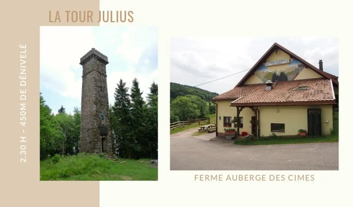 Randonnée autour de l'auberge des Cimes