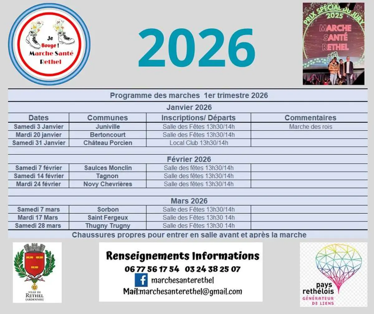 Randonnée - Bertoncourt