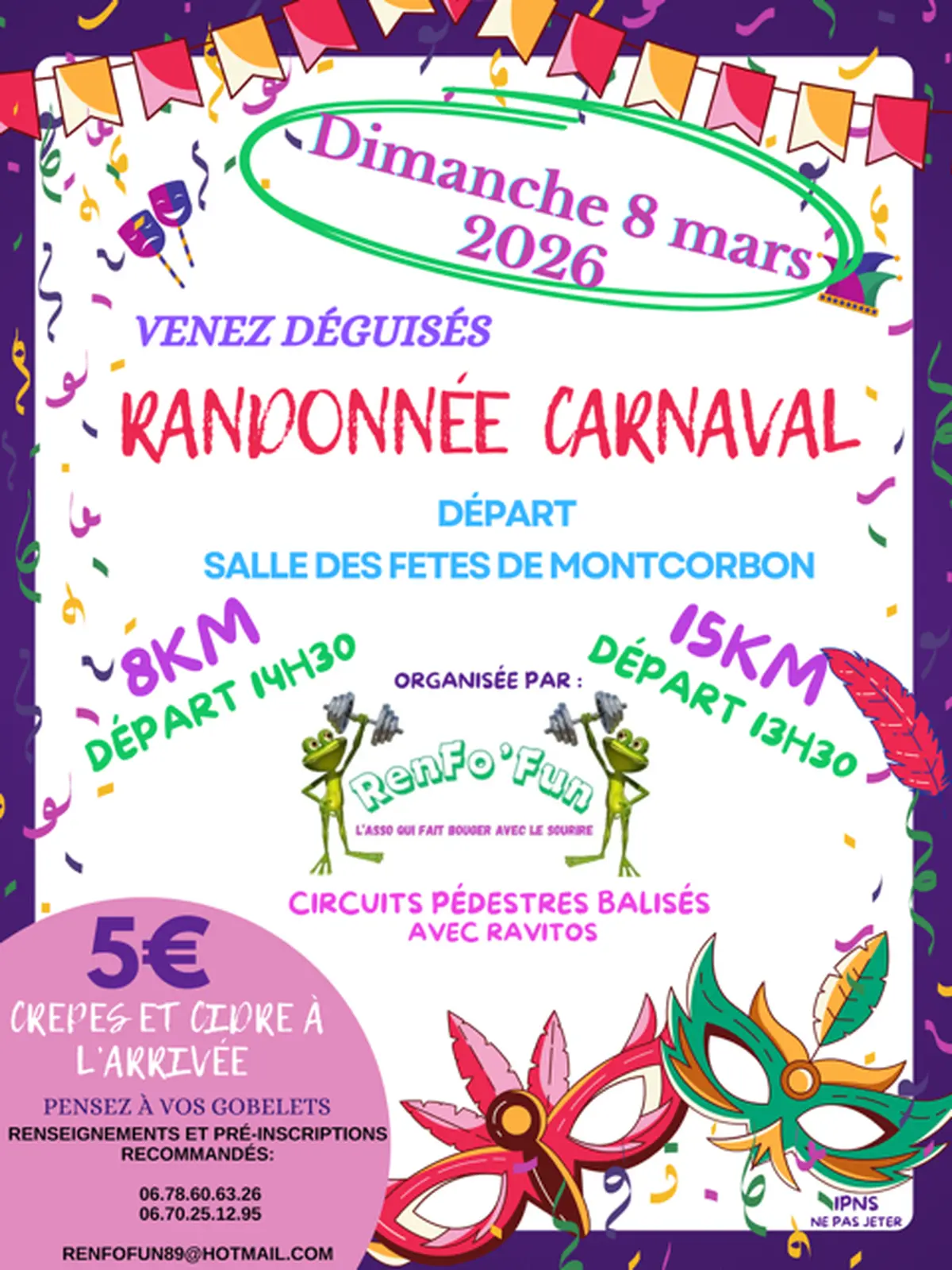 Randonnée carnaval