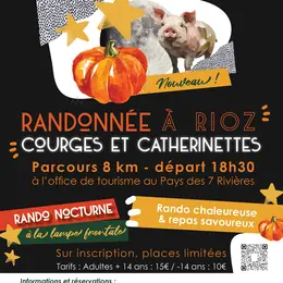 Randonnée Courges et Catherinettes à Rioz