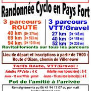 Randonnée Cyclotourisme en Pays-Fort