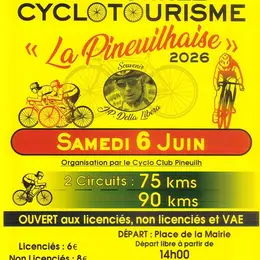 Randonnée cyclotourisme La Pineuilhaise