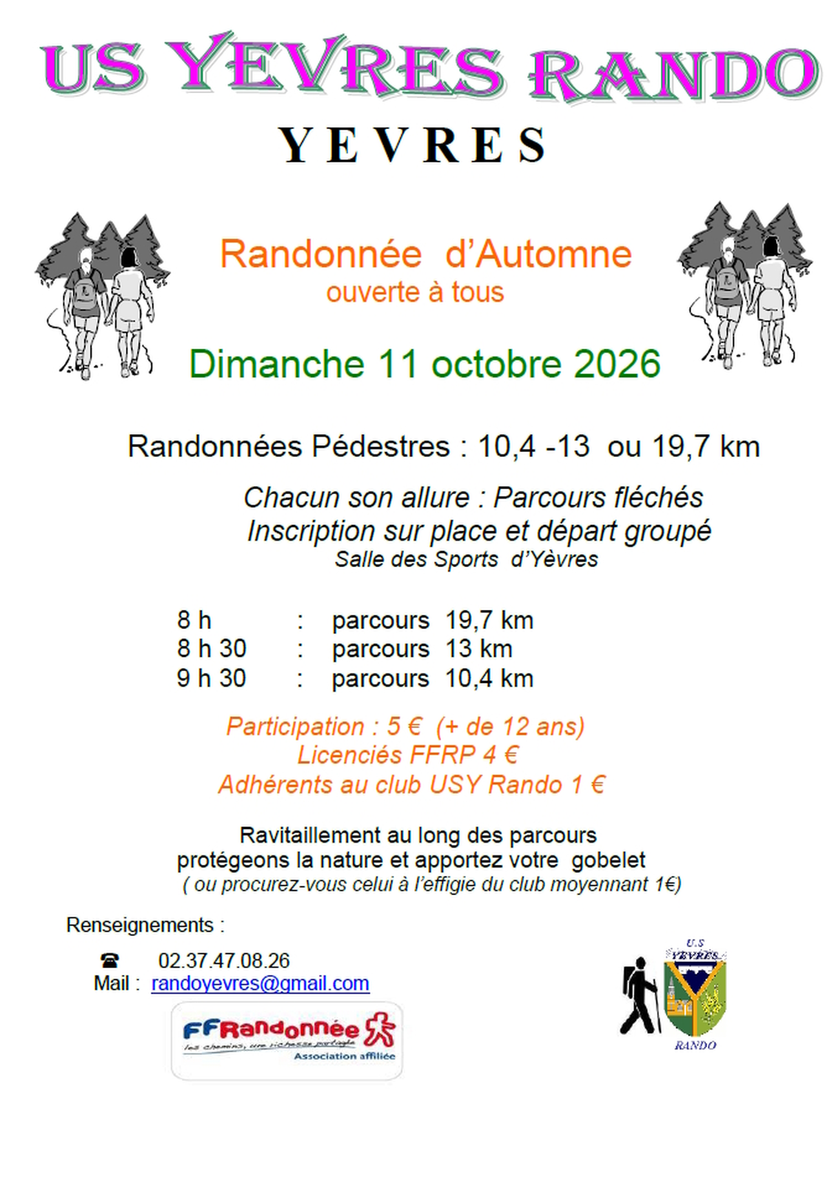 Randonnée d'automne