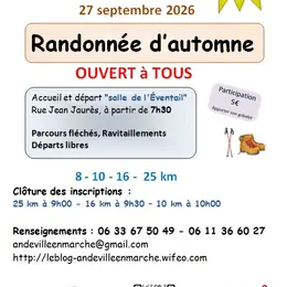 Randonnée d'automne