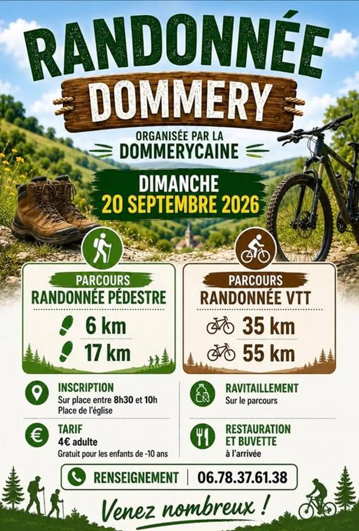 Randonnée de Dommery