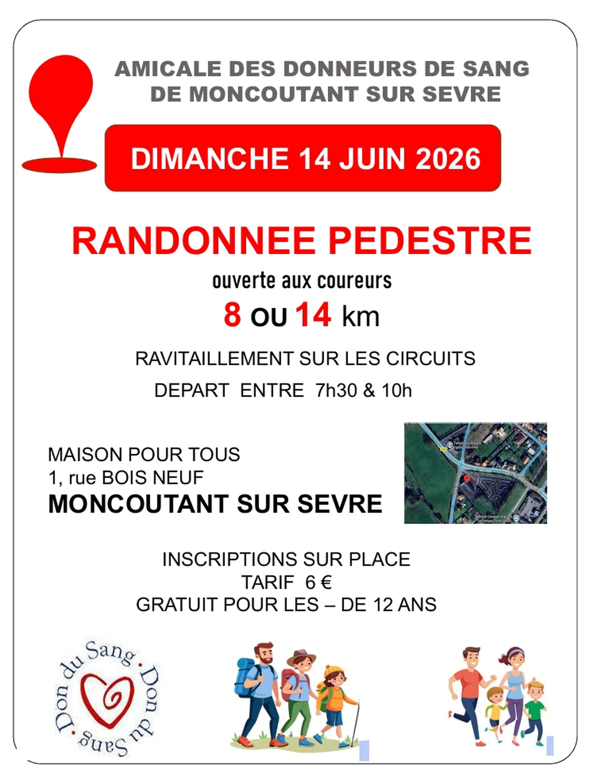 Randonnée de l'Amicale des Donneurs de Sang