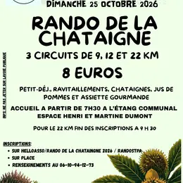 Randonnée de la châtaigne