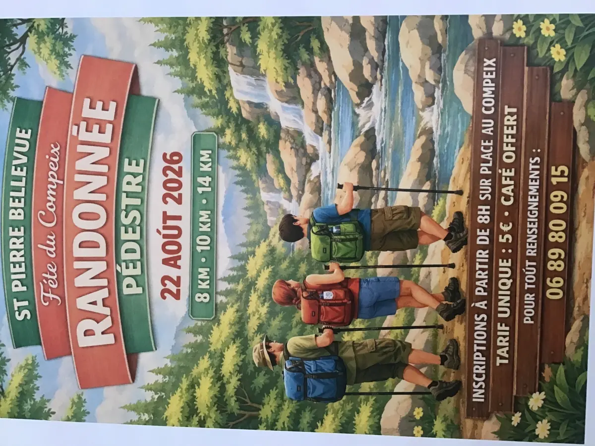 Randonnée de la fête du compeix