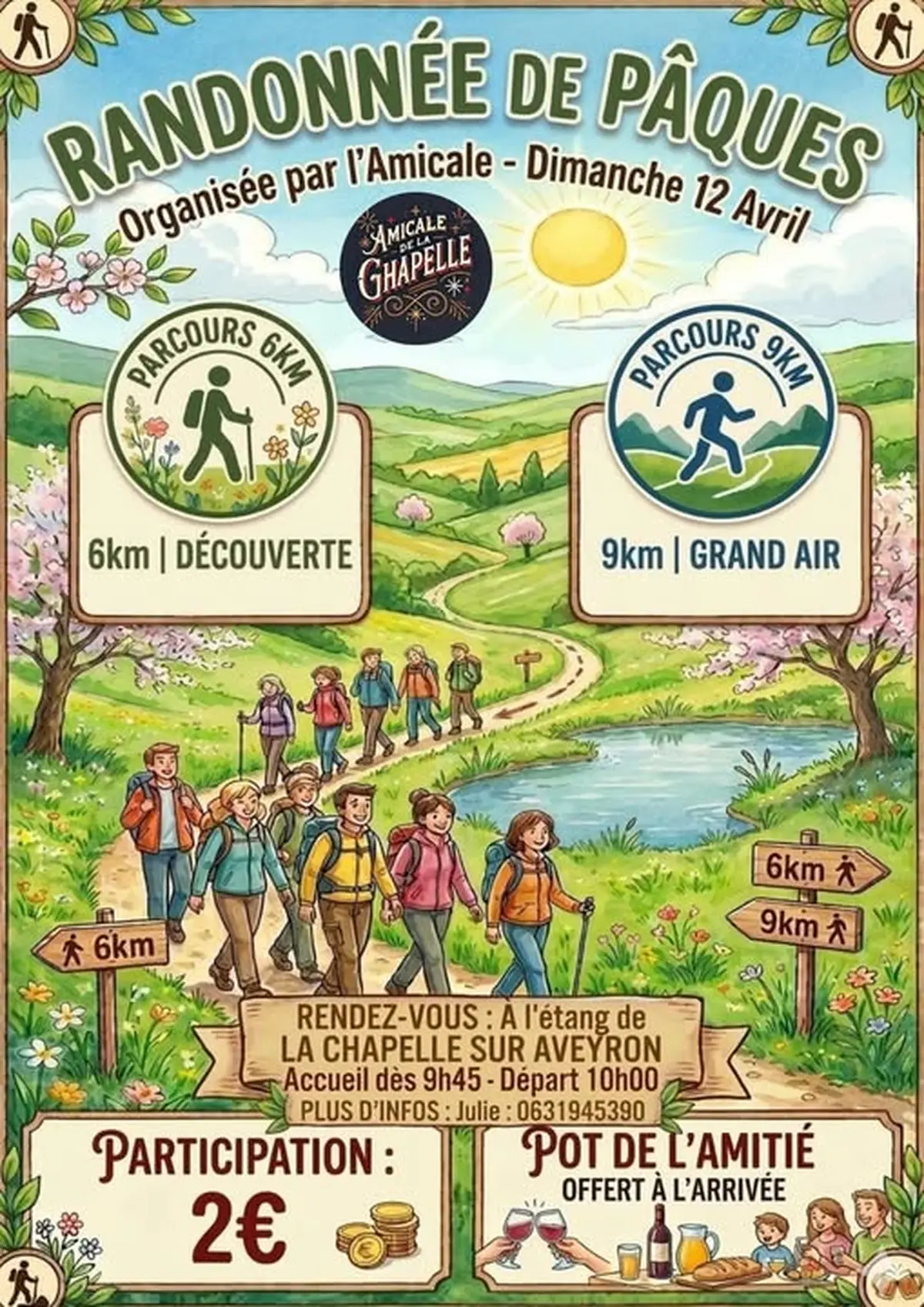 Randonnée de Pâques