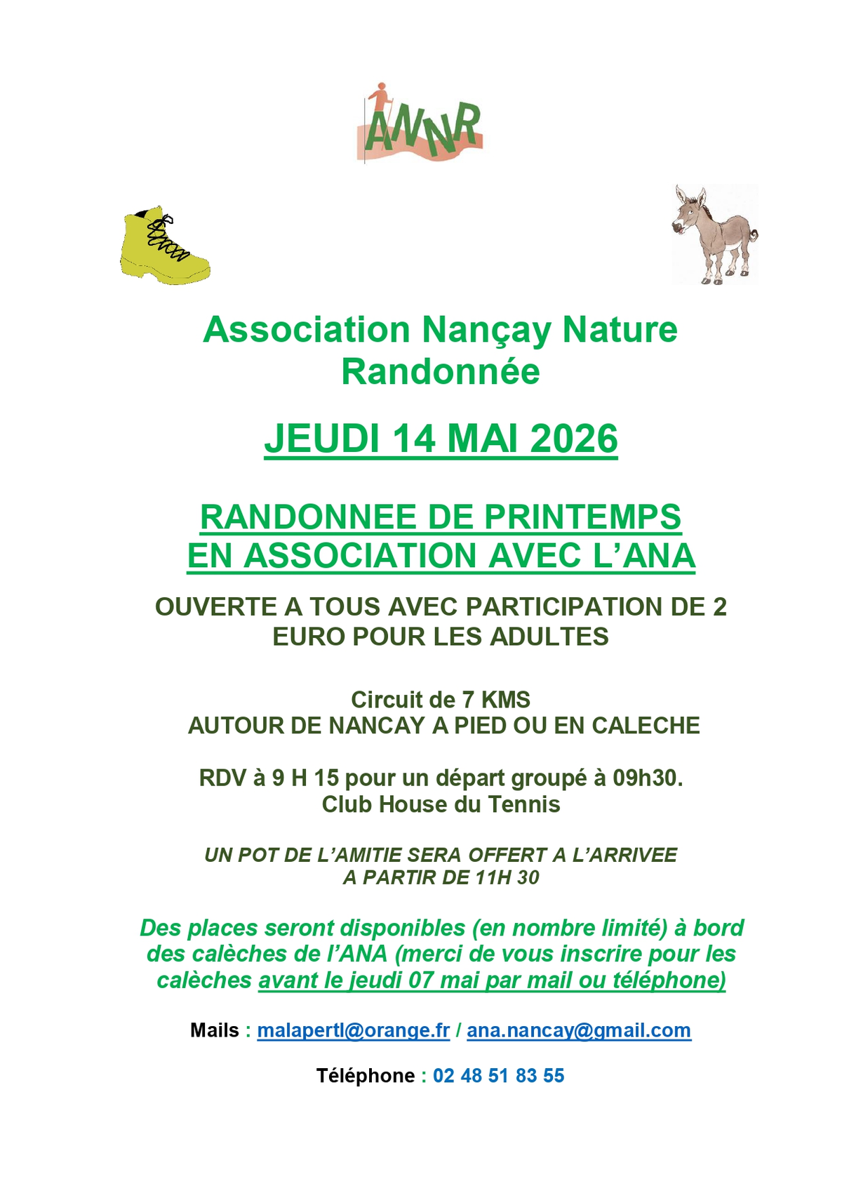 Randonnée de printemps