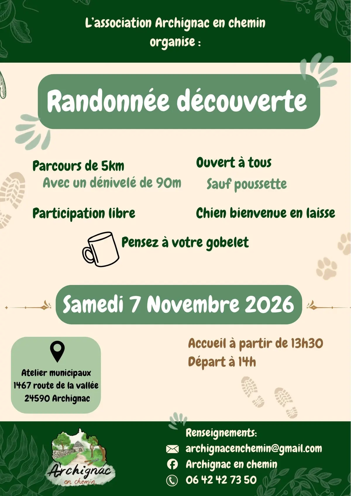 Randonnée découverte - ARCHIGNAC