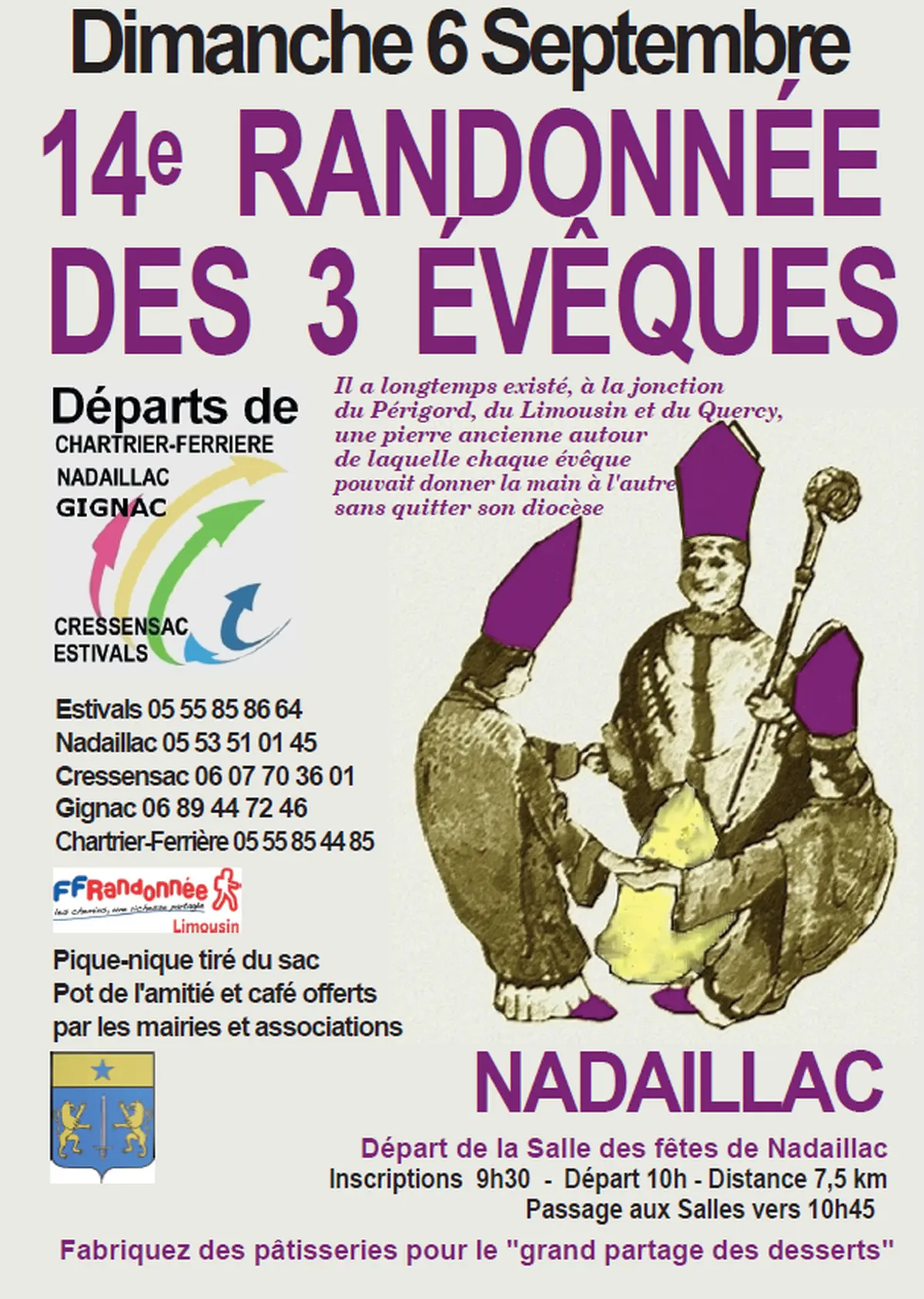 Randonnée des 3 évêques