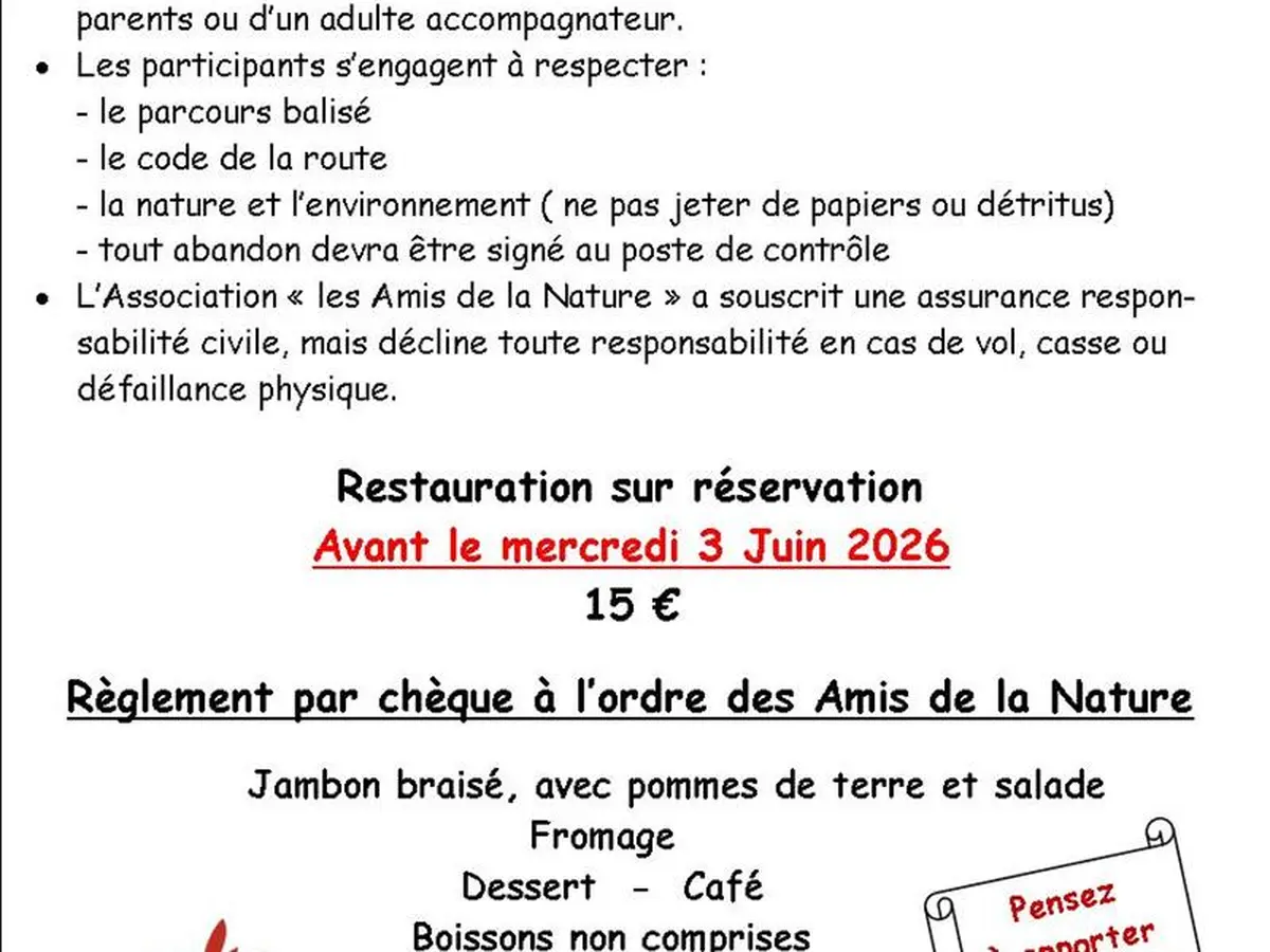 Randonnée des Amis de la Nature
