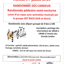 Randonnée des Cardeux