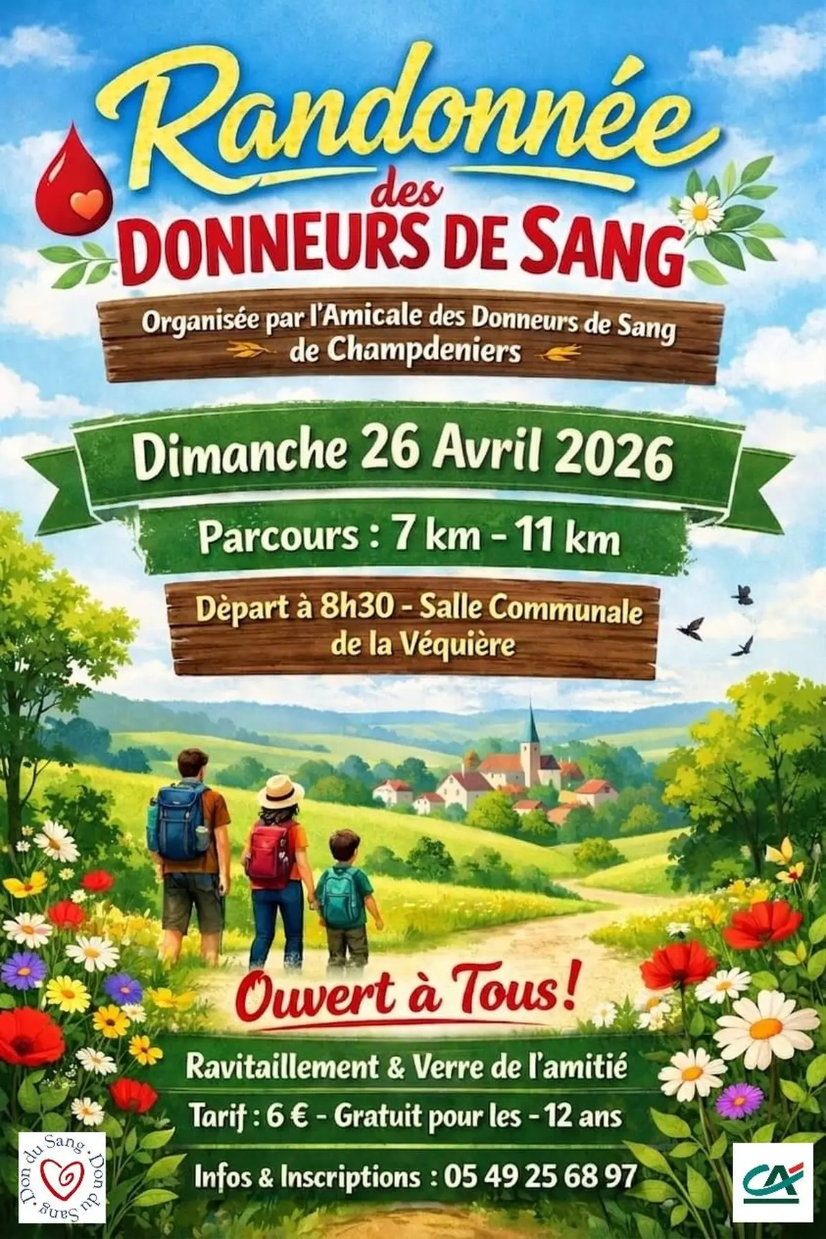 Randonnée des donneurs de sang