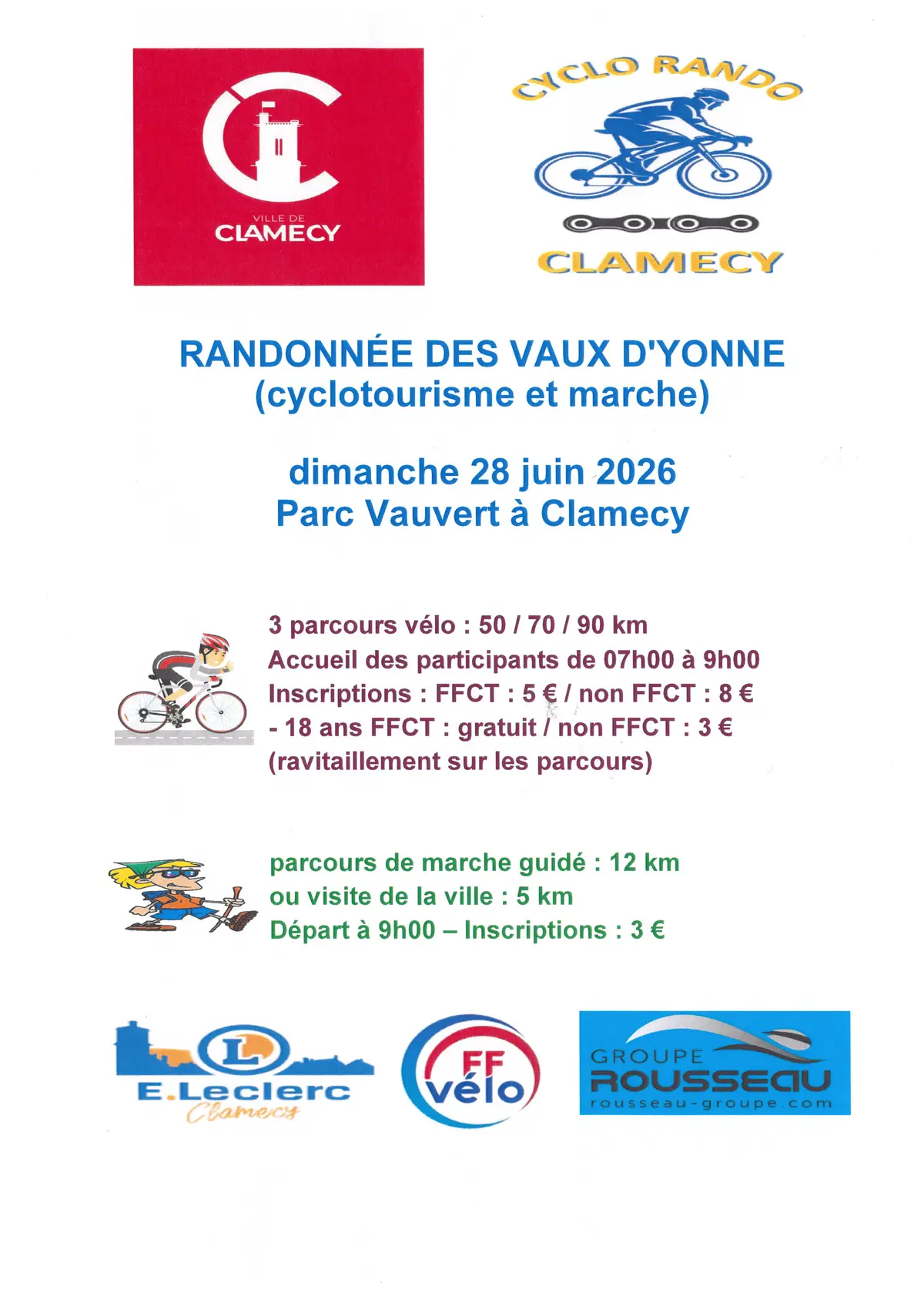 Randonnée des Vaux d'Yonne - Cyclo rando Clamecy
