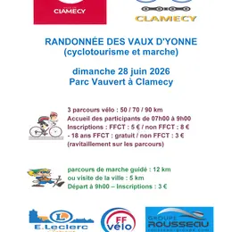 Randonnée des Vaux d'Yonne - Cyclo rando Clamecy