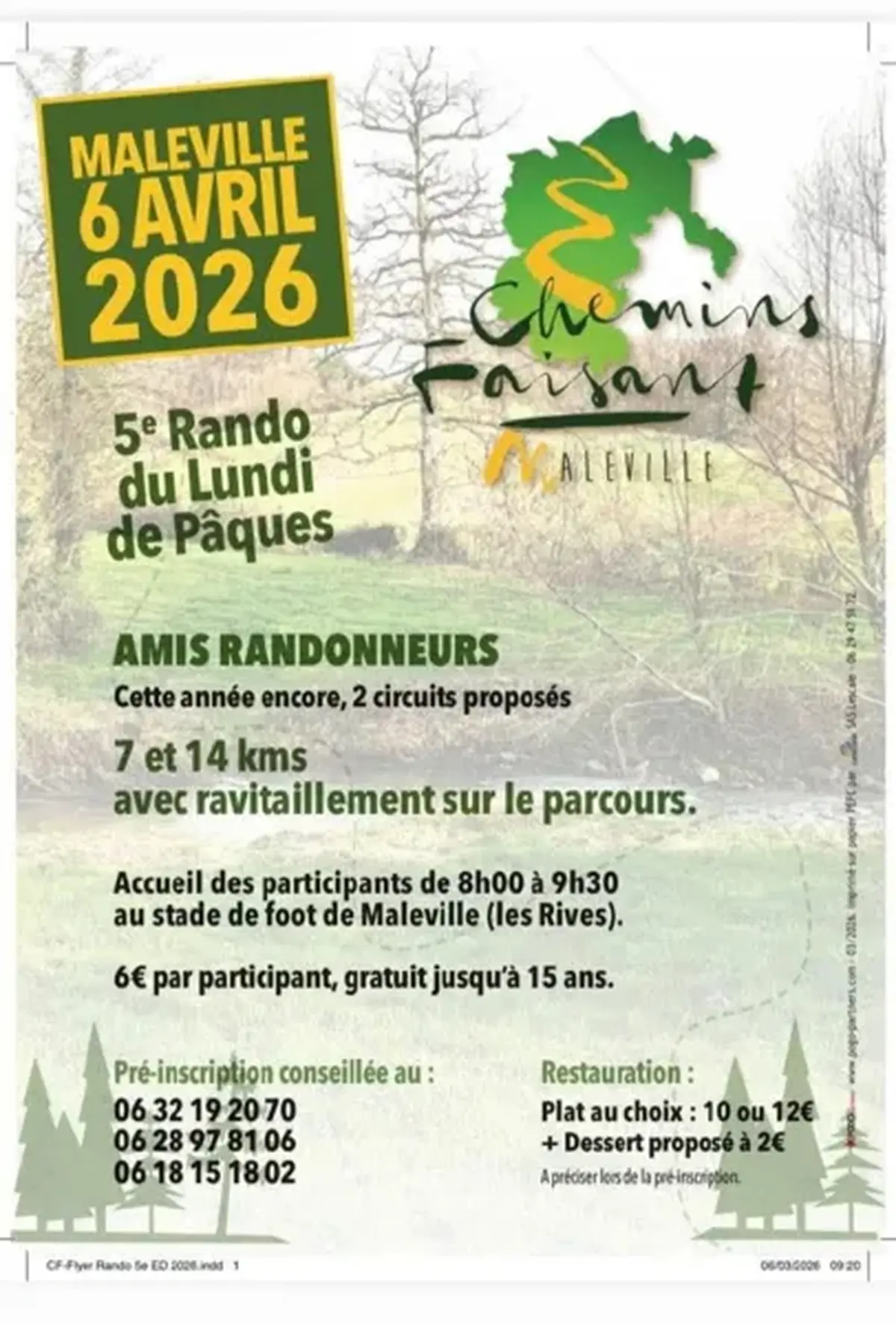 Randonnée du lundi de Pâques