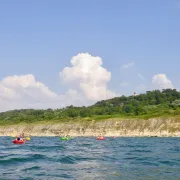 Randonnée en kayak au pied des Roches noires
