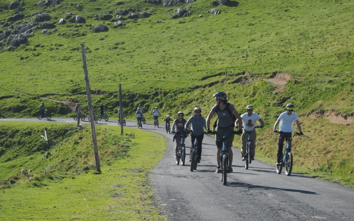 Randonnée en trottinette électrique
