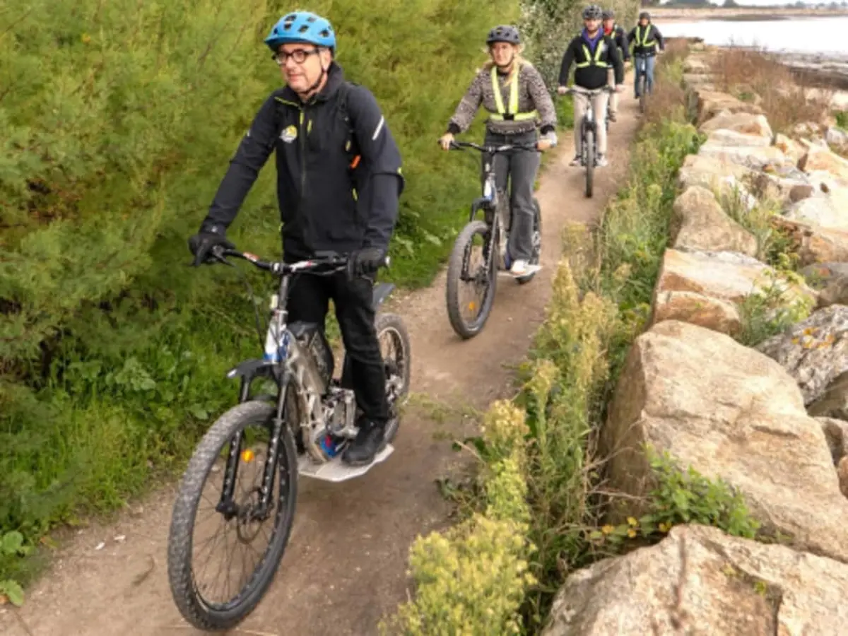 Randonnée en trottinette électrique à Sarzeau (56)