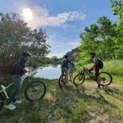 Randonnée en vélo et dégustation à St-Martin-d'Ardèche (07)