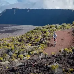Randonnée en VTT Le Volcan depuis L'Etang-Salé (974)