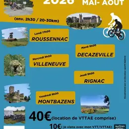 Randonnée en VTTAE
