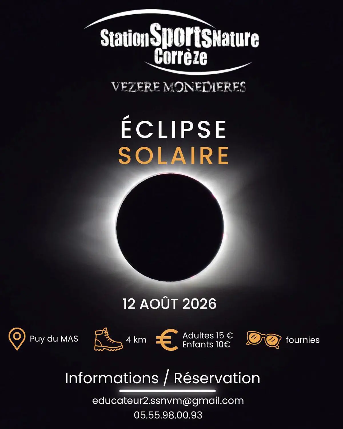 Randonnée & Éclipse solaire